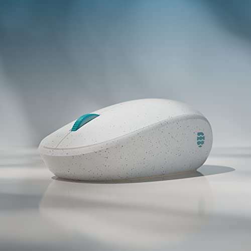 Microsoft - Ocean Plastic Mouse wireless [in plastica riciclata, fino a 12 mesi di autonomia]