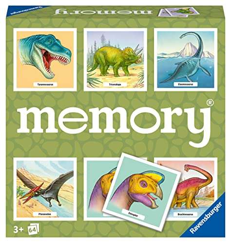 Ravensburger - Memory Dinosauri [64 Tessere]