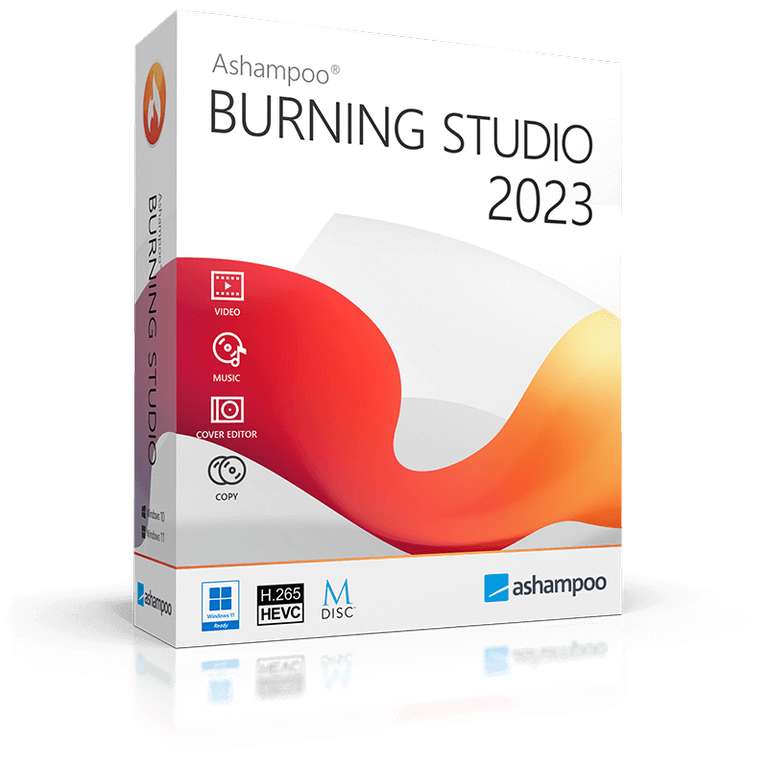 Ashampoo Burning Studio 2023 [for PC, GRATIS per sempre]