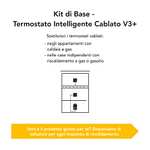 Tado° Kit Base – Termostato Intelligente Cablato V3+ –