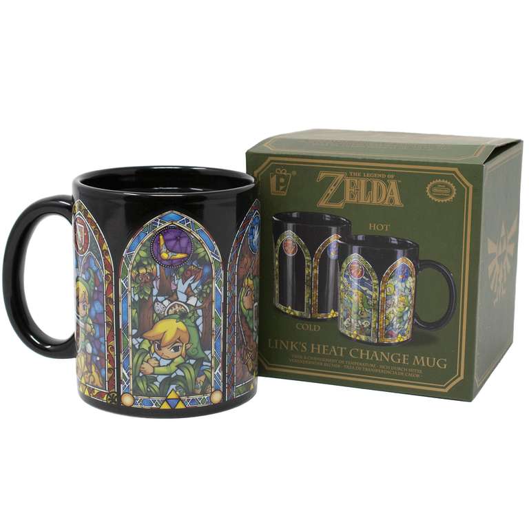 Paladone Legend of Zelda | Tazza da caffè in ceramica cambia calore