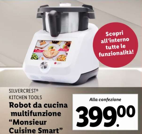 LIDL] Robot da cucina multifunzione Monsieur Cousine Smart »