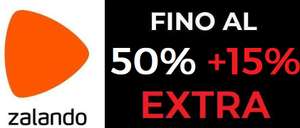 Zalando - Fino al 50% + 15% EXTRA