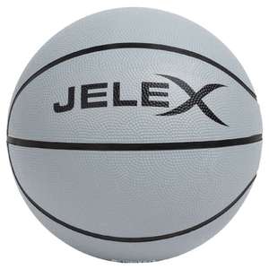 JELEX Sniper Pallone da basket grigio Taglia 7