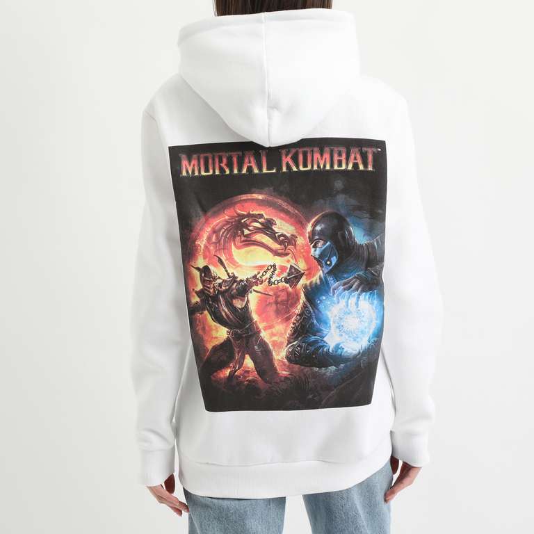 Privalia - Felpa con motivo decorativo Mortal Kombat [dalla XS alla L]