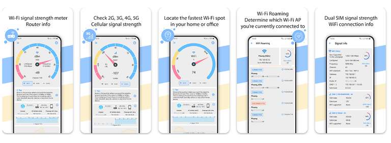[Android] Net Signal Pro Gratis [WiFi & 5G]