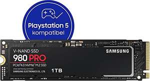 Samsung Memorie MZ-V8P1T0B 980 PRO SSD Interno da 1TB [ compatibile con Playstation 5, PCIe NVMe M.2 ]