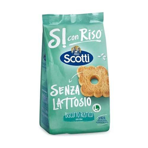 Riso Scotti Biscotto Rustico Senza Lattosio - 350 g (ordine minimo 2)