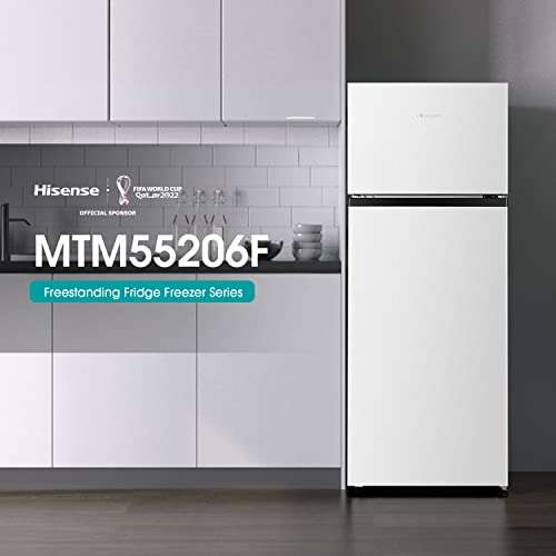 Hisense - Frigorifero doppia porta [MTM55206F, libera installazione, 206 L]