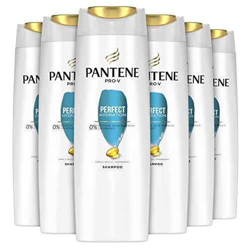 Pantene Pro-V Perfect Hydration Shampoo, 6 x 225ml
