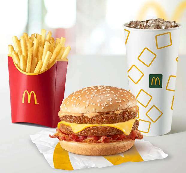 McDonalds - Crispy McBacon Menu Large a soli 4,5€