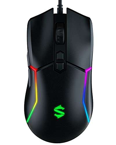 Black Shark Mako M2 Mouse da Gaming [10.000 DPI - RGB]