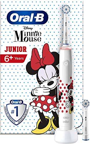Oral-B Spazzolino Elettrico Ricaricabile Junior Minnie +6 Anni