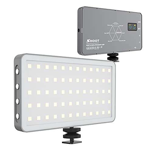 Luce RGB Professionale con batteria ricaricabile / schermo OLED