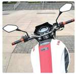 Specchietti Retrovisori Moto Scooter E-Bike | Set da 2, 10mm, Convessi (Per i nuovi Account 0,46€)