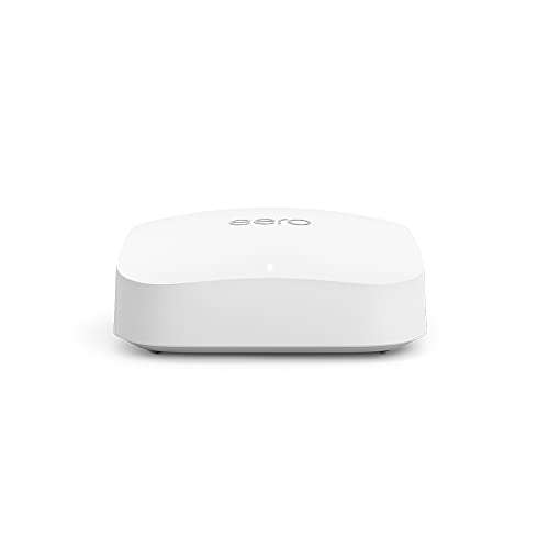 Router Wi-Fi 6E mesh tri-band Amazon eero Pro 6E [2.3 Gbps, 100+ dispositivi connessi, 190 m²]