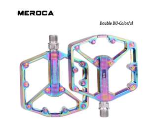 Enlee Meroca | Pedali colorati Ultraleggeri in alluminio | per bici da strada e MTB
