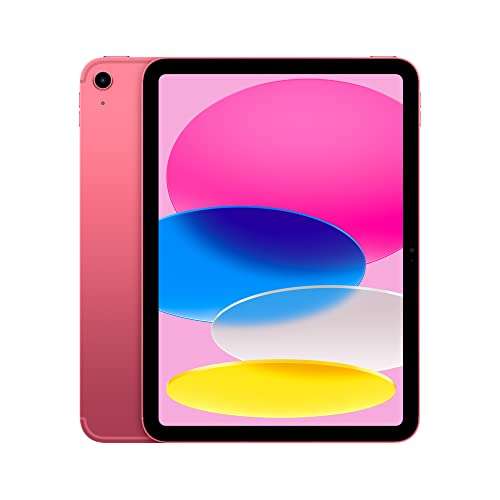 Apple 2022 iPad 10,9" [Wi-Fi + Cellular, 256GB, 10ª generazione]