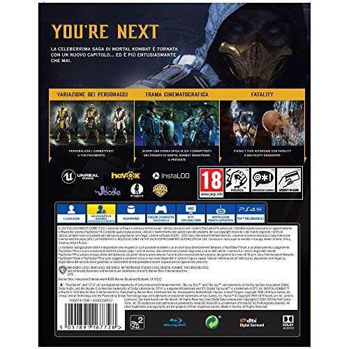 Mortal Kombat 11 Standard Edition Playstation 4 Pepperit 0457