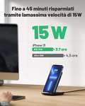 Iniu - Caricatore Wireless per smartphone 15W
