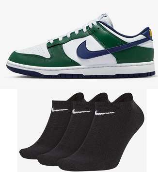 Nike - Scarpa Dunk Low + 3 paia di calzini