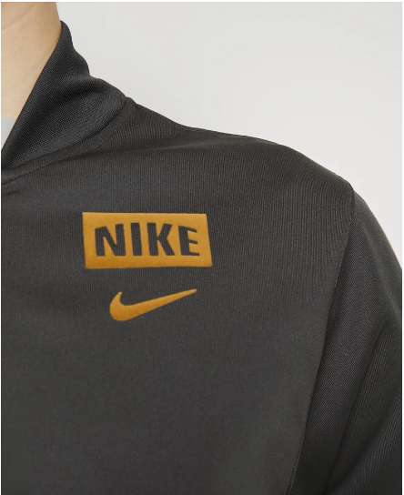 Nike Sportswear RETRO' [Giubbino Sportivo - grigio e nero scuro]