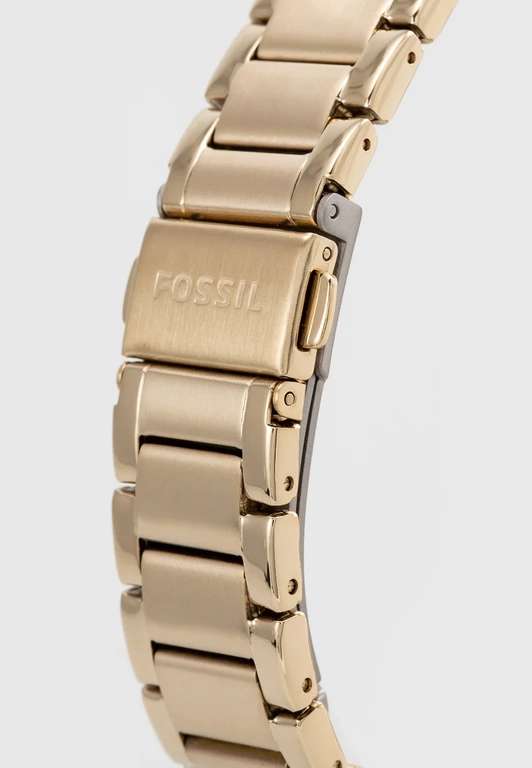 Fossil SET Cronografo Uomo Donna [due orologi, color oro]