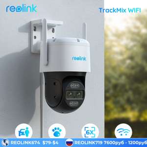 Reolink - Telecamera esterna IP Trackmix [ WIFI, 4K, zoom ibrido 6X]