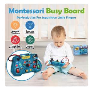 Giocattoli Montessori Educativi | Con suoni e luci (bambini dai 3+ anni)