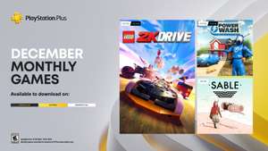 [PlayStation Plus Essential] Dicembre 2023: LEGO 2K Drive, Powerwash Simulator, Sable (PS4, PS5)