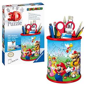 Ravensburger - Portapenne Puzzle 3D Super Mario (54 Pezzi, 6+ anni)