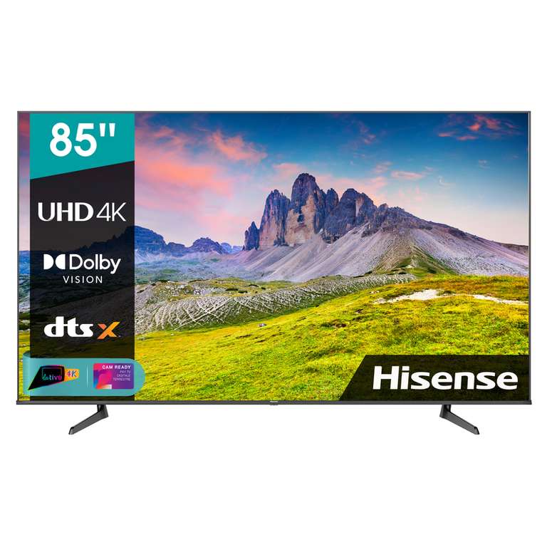 Hisense Smart TV 85" [Ultra HD 4K, HDR10+]