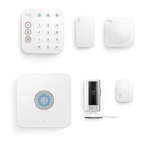 Sistema di allarme Kit Ring Alarm S + Indoor Camera (Smart, compatibile con Alexa)