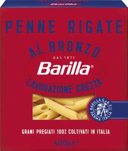 Barilla Pasta Al Bronzo Penne Rigate, 400 g [Minimo 5]