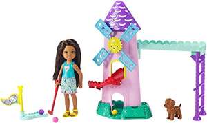 Set bambola Chelsea con mini Golf (Barbie Mattel)
