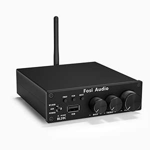 Fosi Audio BL20C Amplificatore [160W x 2 - Bluetooth 5.0]