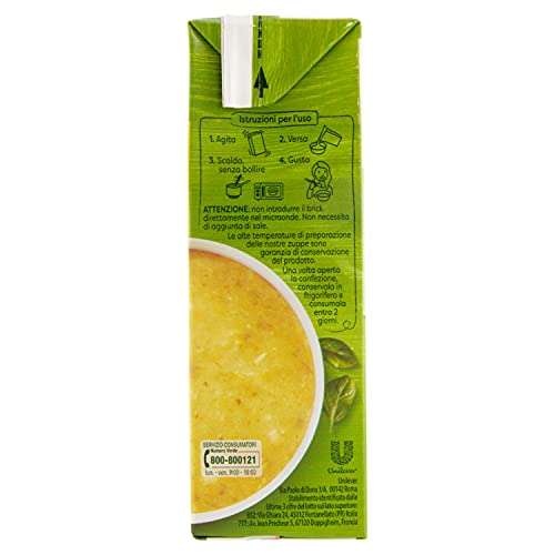 Knorr Passato di Verdure Tradizionale | Minestrone Vegetariano - Confezione da 5x500ml