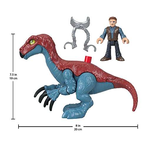 Fisher-Price Imaginext - Jurassic World Terizinosauro e Owen
