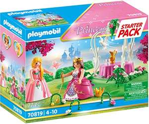 PLAYMOBIL Princess 70819 Starter Pack Giochi reali in giardino, dai 4 Anni