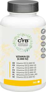 Vitamina D3 2000 U.I. -CYB- 365 Compresse