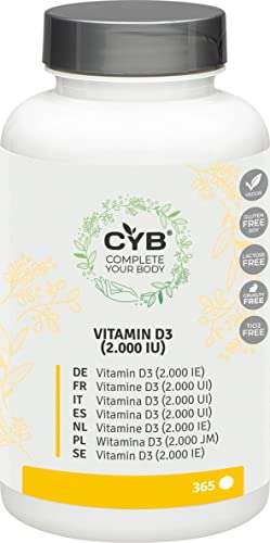Vitamina D3 2000 U.I. -CYB- 365 Compresse