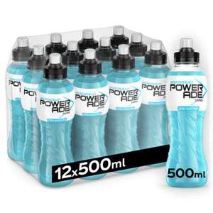 Powerade Mountain Blast Zero Sport Drink (12 bottiglie da 500ml)