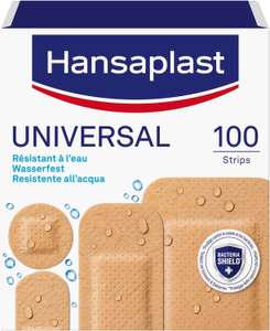 Hansaplast Cerotti UNIVERSAL, Cerotti impermeabili con elevato potere adesivo 1 confezione 100 pezzi