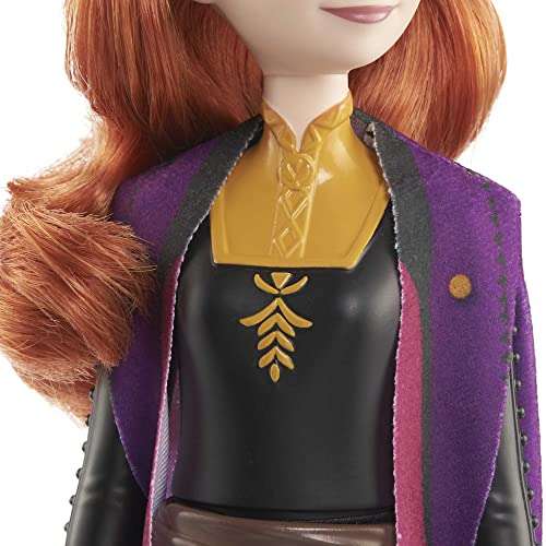Disney Frozen Anna Bambola [abito particolare e accessori, ispirati al Film Disney Frozen 2]