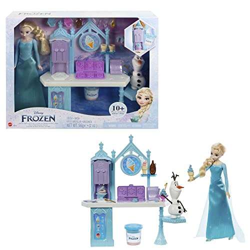 Disney Frozen - Carretto dei Gelati di Elsa e Olaf playset + pasta  modellabile e accessori »