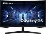 SAMSUNG Odyssey G5 - G55T MONITOR [27 pollici, WQHD, 2560 x 1440 Pixel]