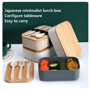 Bento Box | Set da Pranzo in stile Giapponese | Più accessori