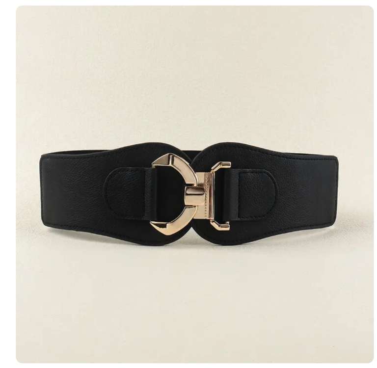 Donna Designer Luxury Brand | Cintura Elastica Larga con Fibbia (vari modelli e colori)