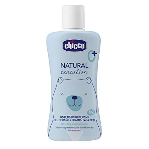 Set Chicco Cosmetico Natural Sensation: Shampoo, Crema e Acqua di Colonia per Bambini