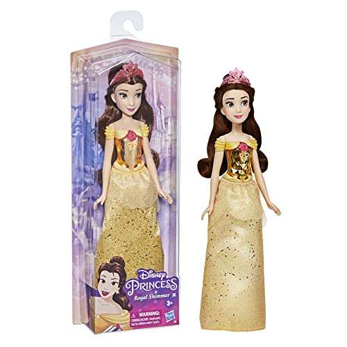 Disney Princess Royal Shimmer, bambola di Belle [Bambini dai 3 anni in su]